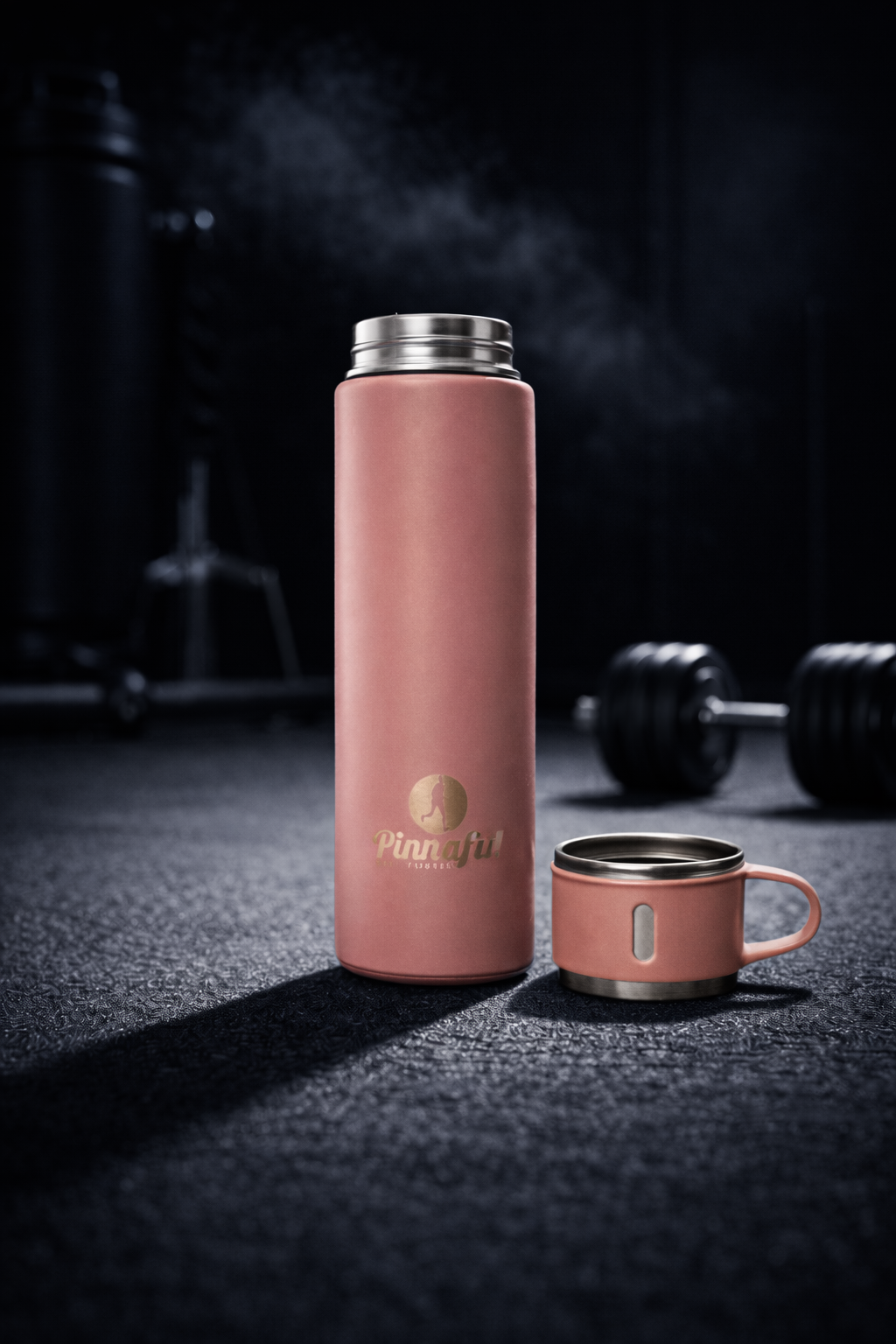 Thermosflessen met twee extra kopjes - 500 ml